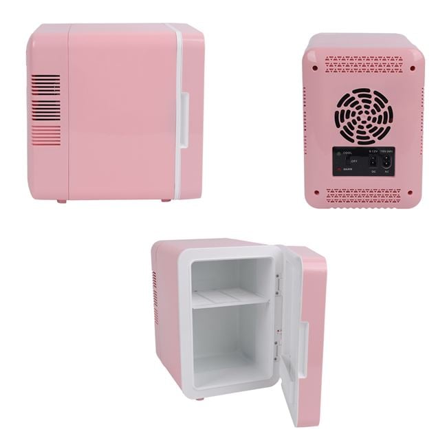 Mini Frigider cu Oglinda & LED pentru Cosmetice 23.5x14x13cm - 4L