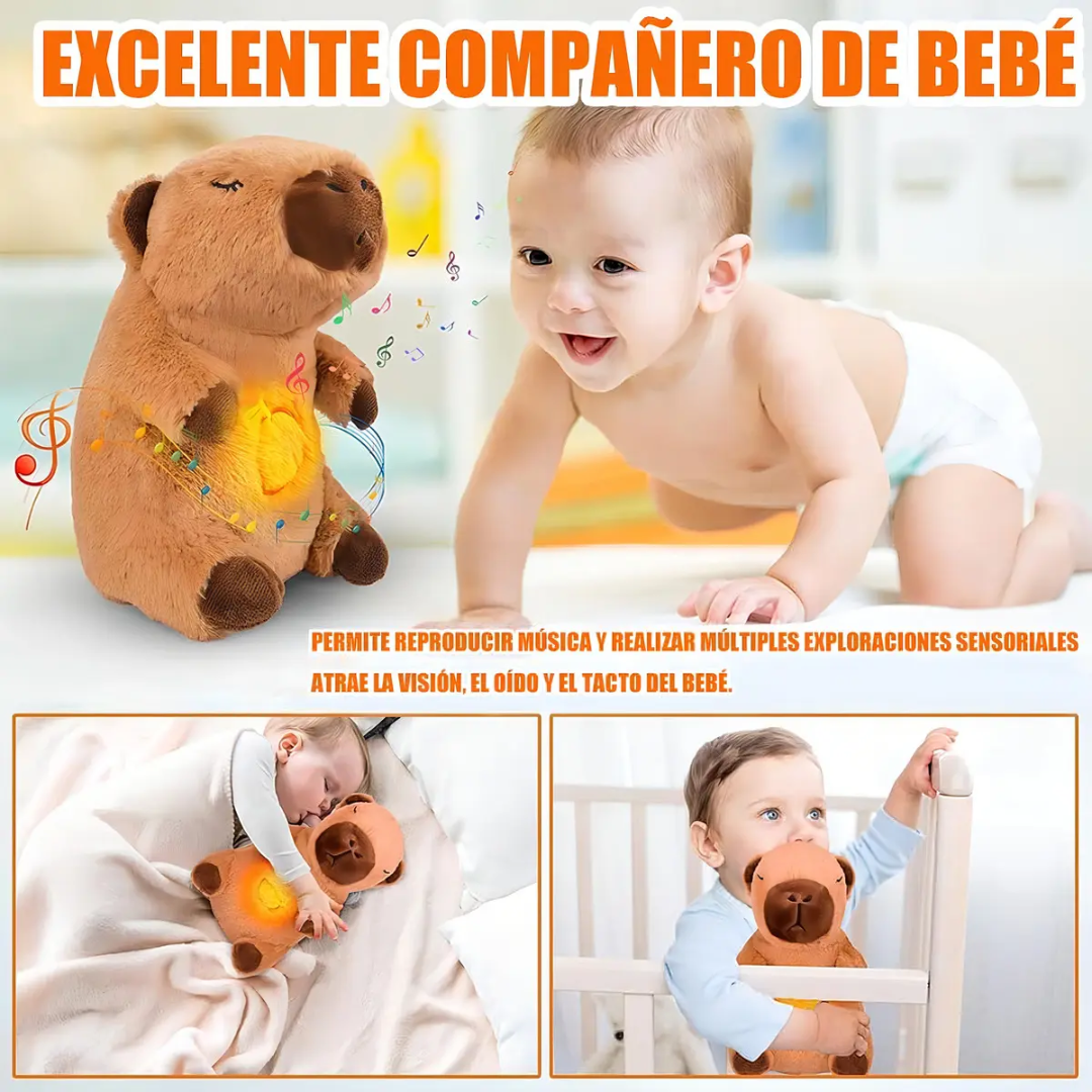 Capibara que respira y mejora tu sueño