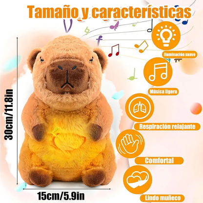 Capibara que respira y mejora tu sueño