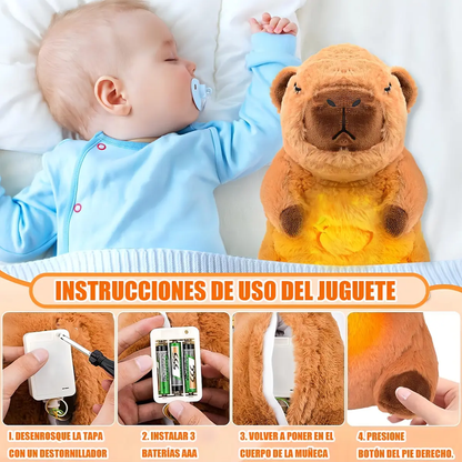 Capibara que respira y mejora tu sueño